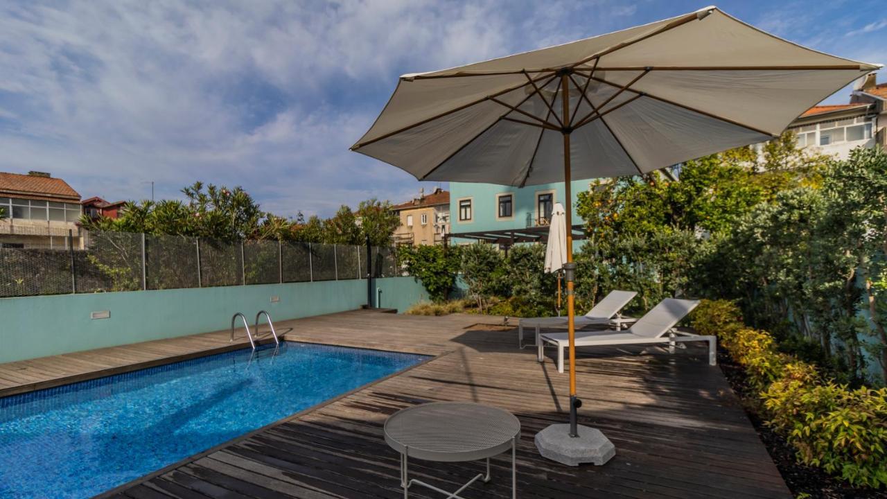 Lovelystay - Downtown Studio With Pool, Ac And Balcony Porto Exteriér fotografie